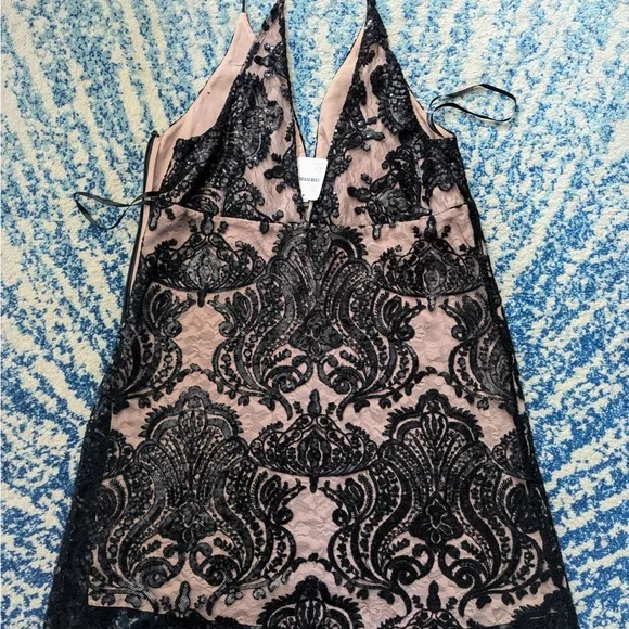 Free People Night Shimmer Party Dress - Picture 3 of 4